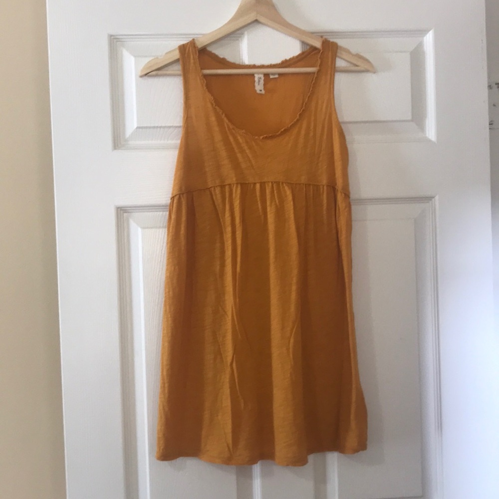 Mustard Yellow Top